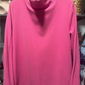 Dudley Stephens Cobble Hill Turtleneck Pink Terry